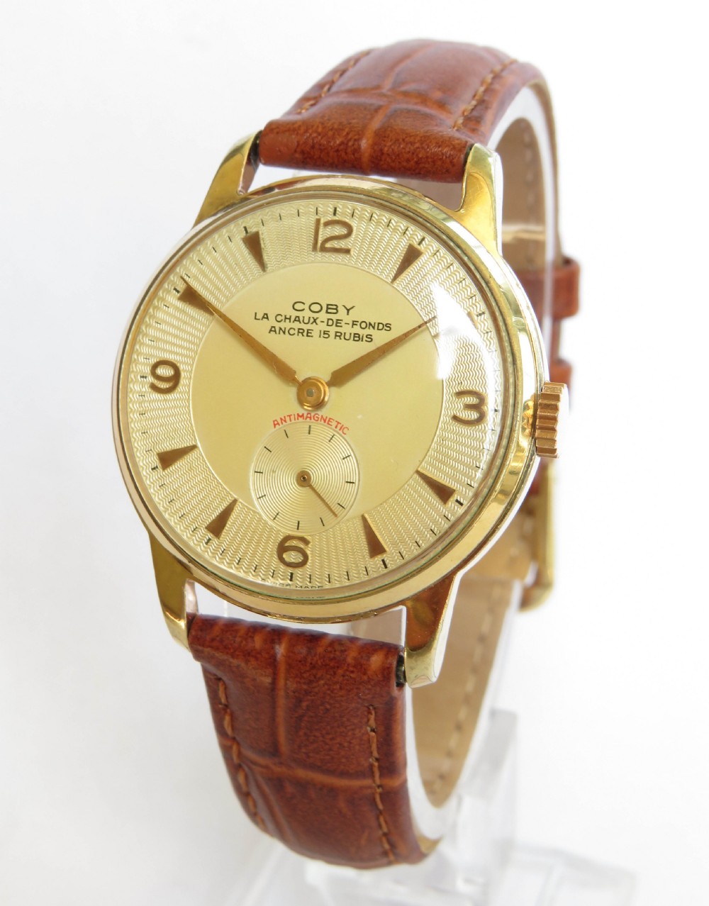 Gents 1950s Coby wrist watch by Cauny