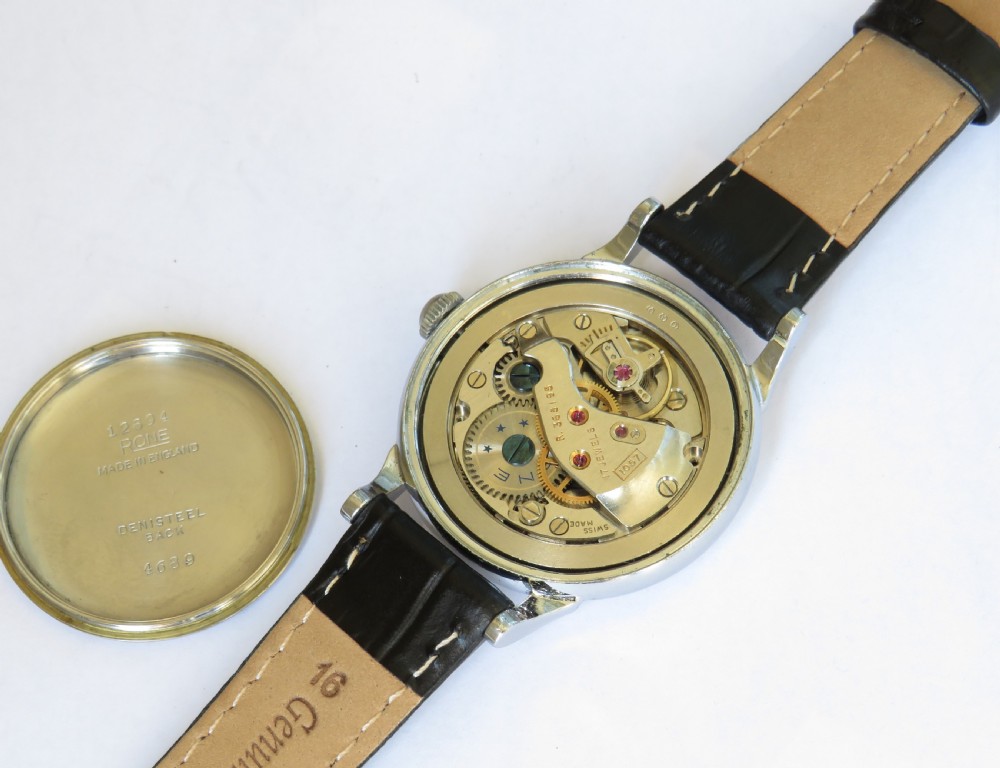 Gents 1950s Rone Seventeen watch, super condition View II