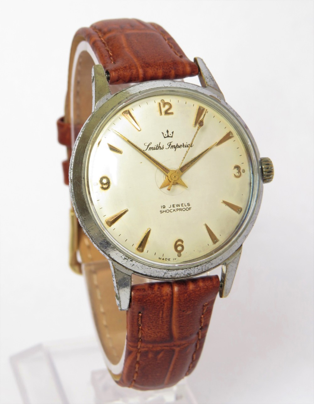 Gents Smiths Imperial wrist watch, c1960 View II