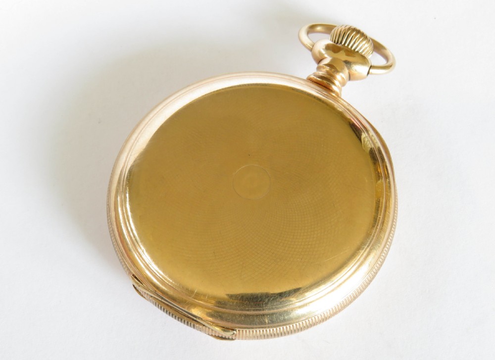 Antique Waltham full hunter pocket watch, 1896 View IV