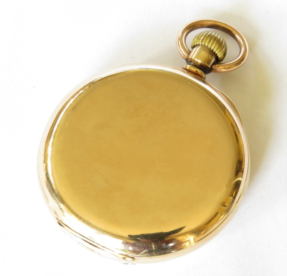 Antique Waltham Traveler pocket watch, military link View V