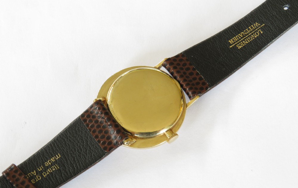 Gents Longines Asymmetrical wrist watch, 1959 View IV