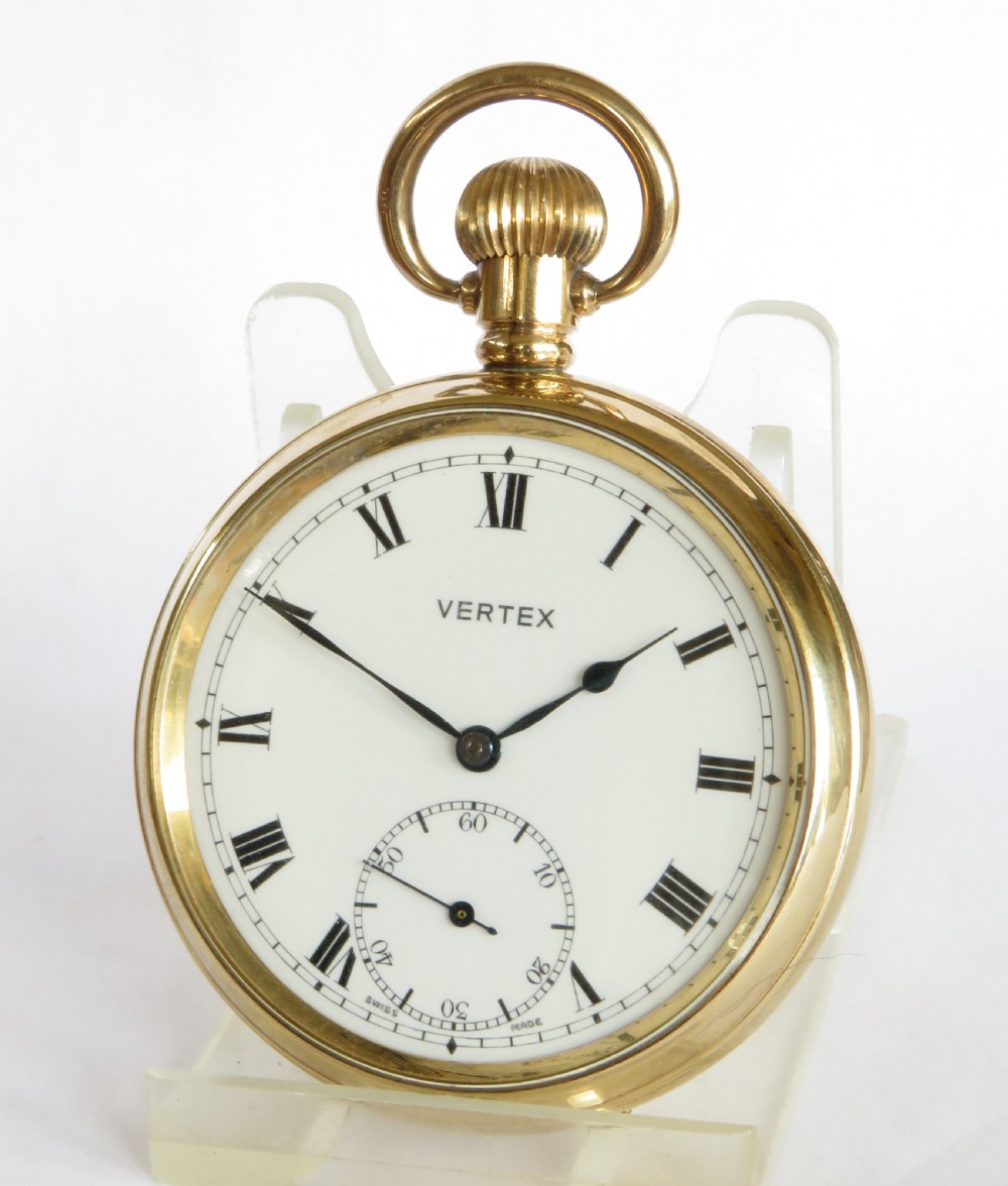 1940s Vertex Revue pocket watch for British Rail