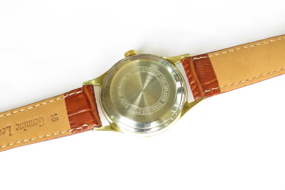 Gents 1950s Alkania wrist watch View V