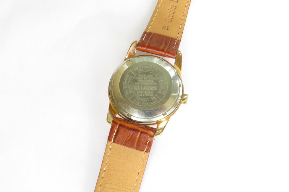 Gents 1950s Allaine wrist watch View IV