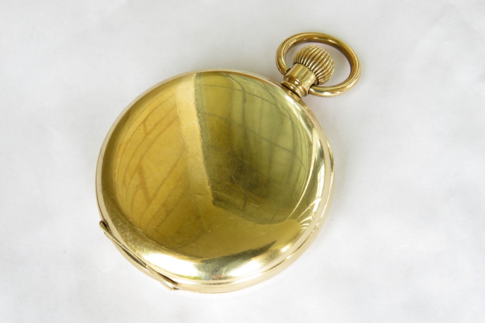 Antique Revue full hunter pocket watch. View II