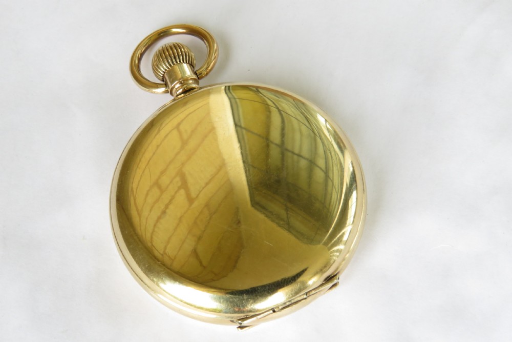 Antique Revue full hunter pocket watch. View III