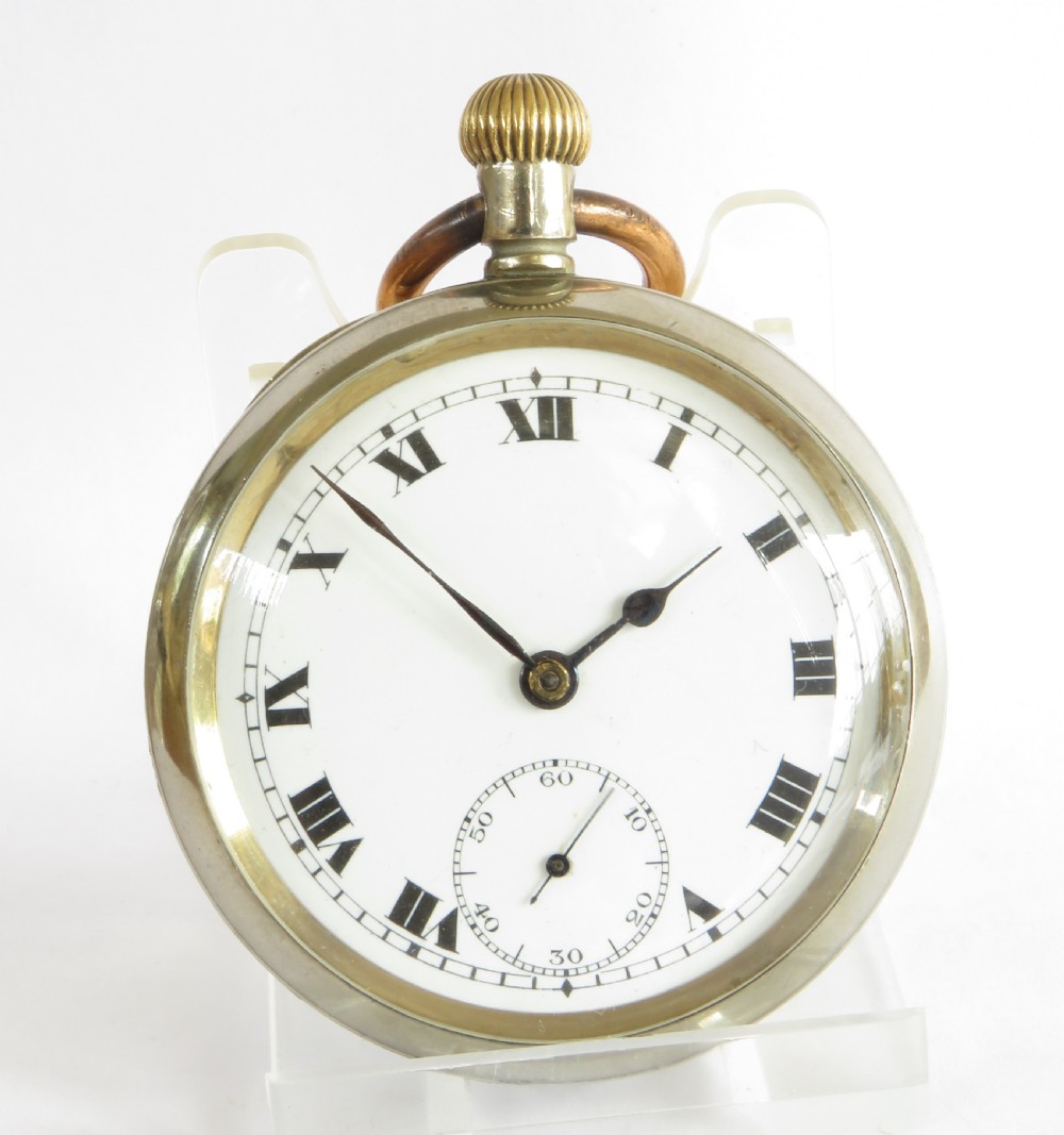 Antique 1920s Omega pocket watch View II