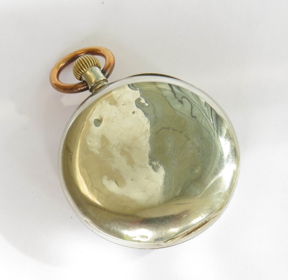 Antique 1920s Omega pocket watch View V