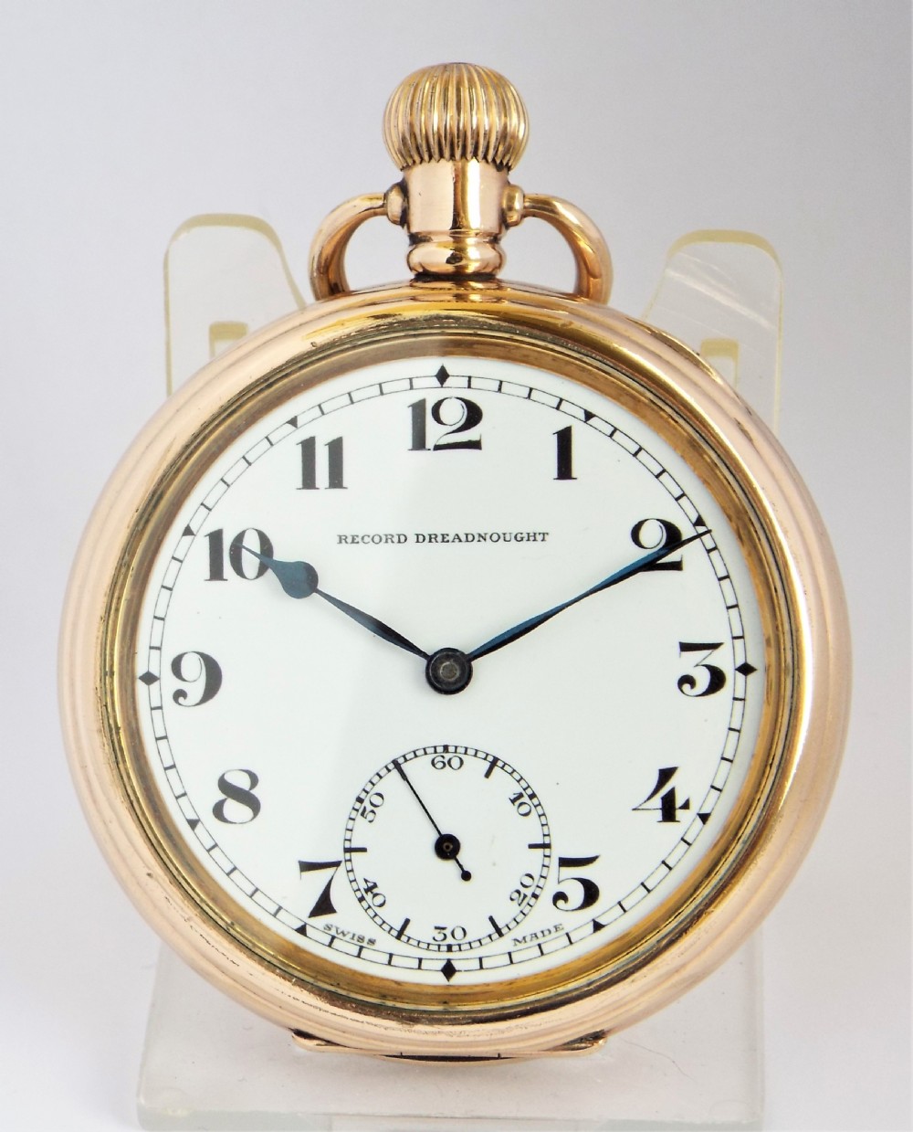 Record Dreadnought ‘Trenton’ pocket watch.
