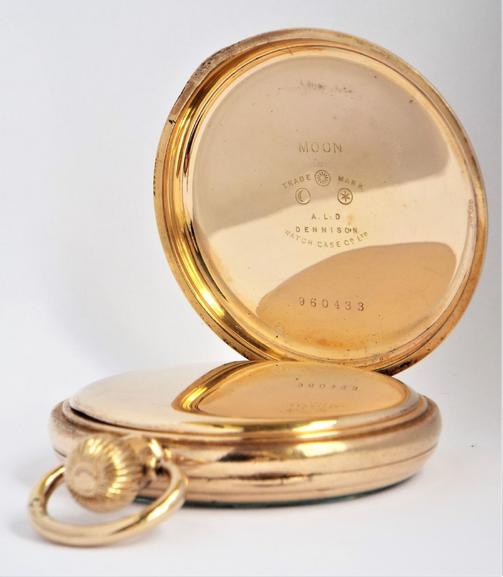 Record Dreadnought ‘Trenton’ pocket watch. View III