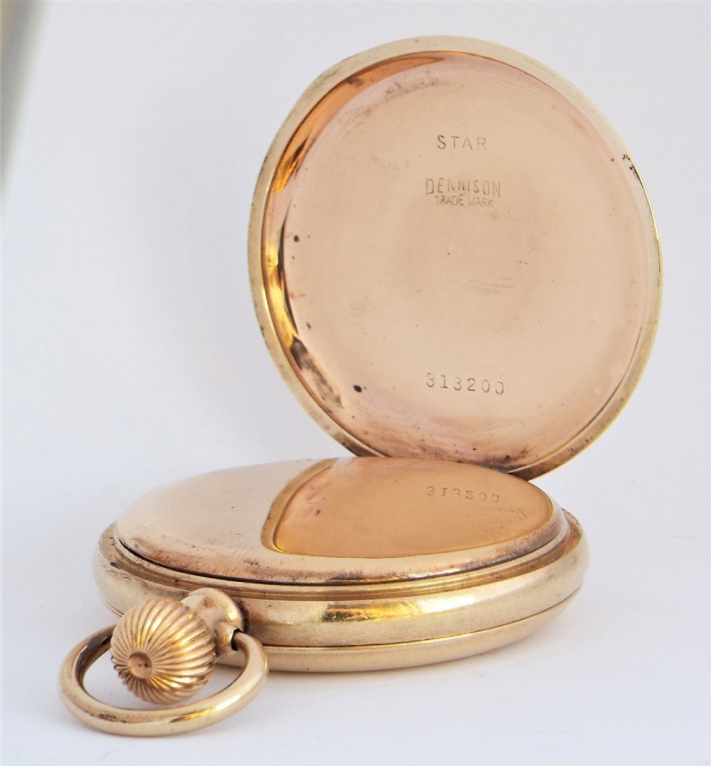 Antique Waltham P S Bartlett full hunter pocket watch. View IV