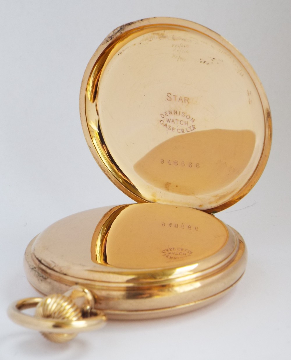 Waltham full hunter pocket watch, 1926. View IV