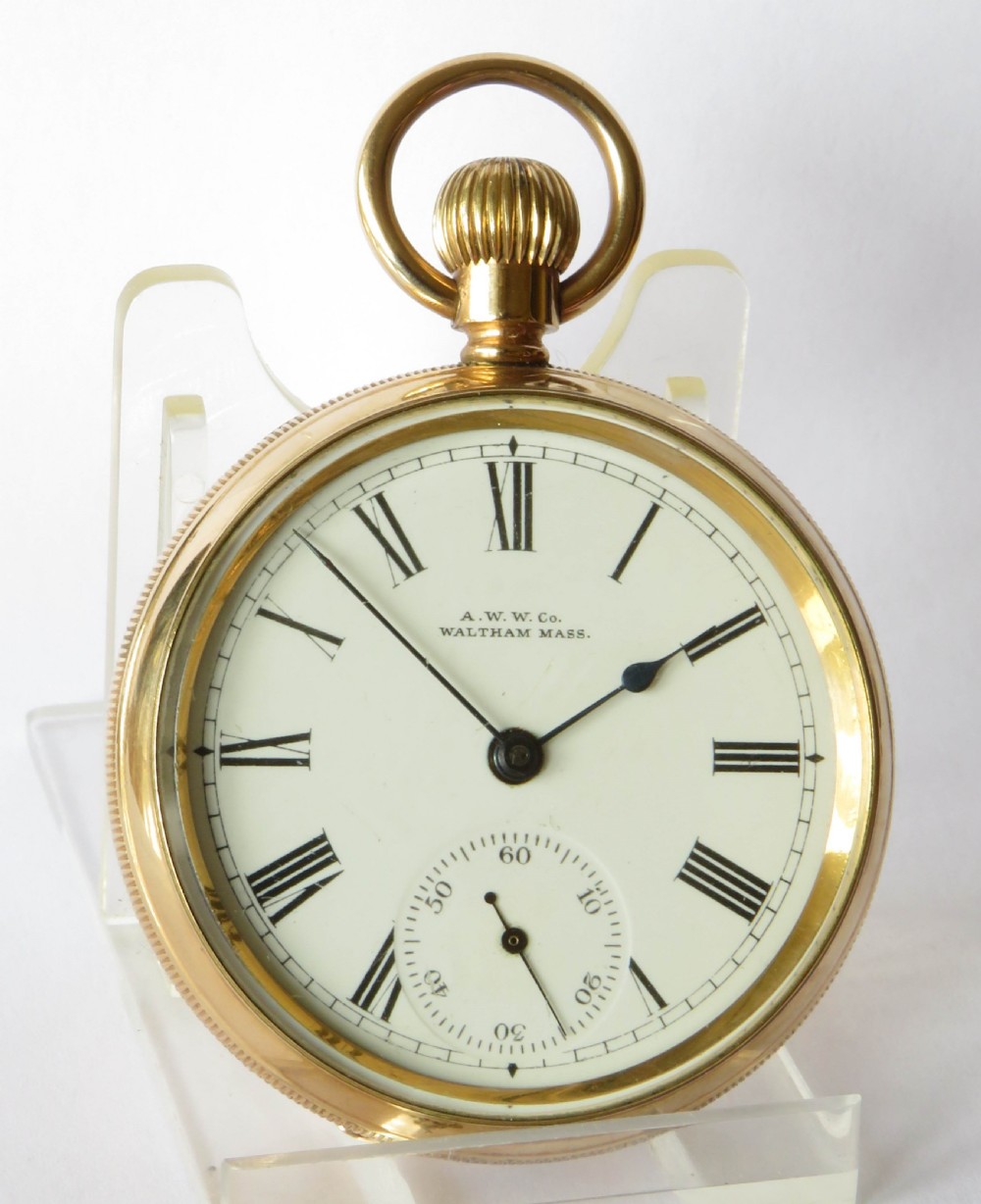 Antique Waltham pocket watch, 1897 View II