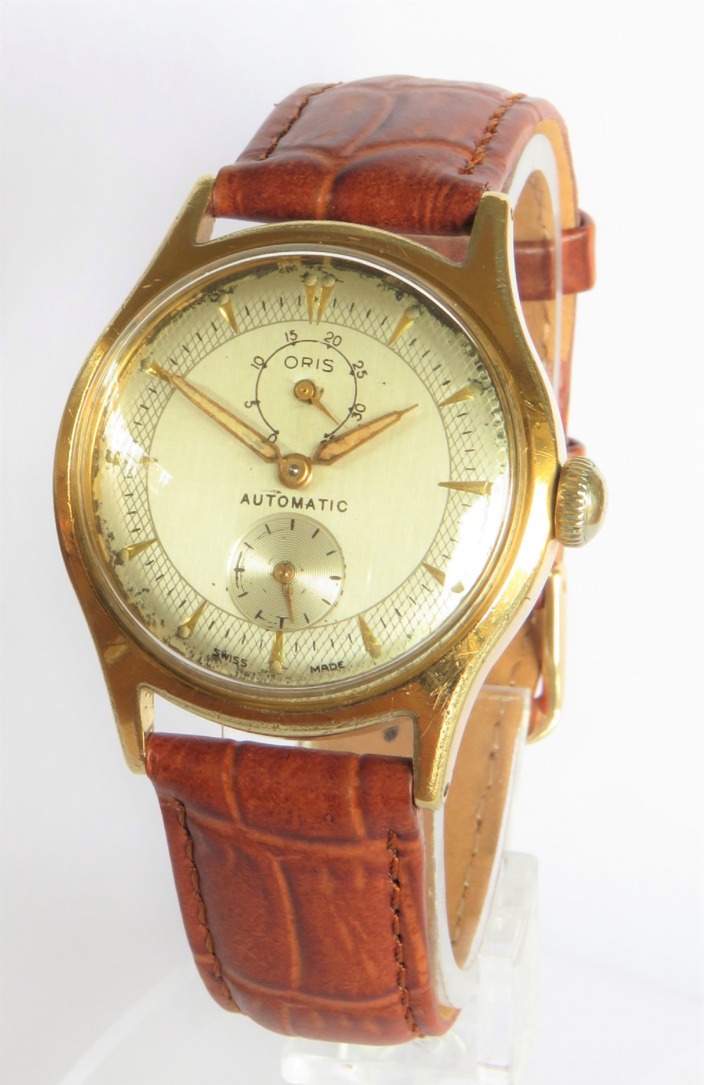 Gents 1950s Oris automatic watch, power indicator