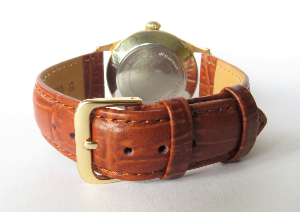 Gents 1950s Oris automatic watch, power indicator View III