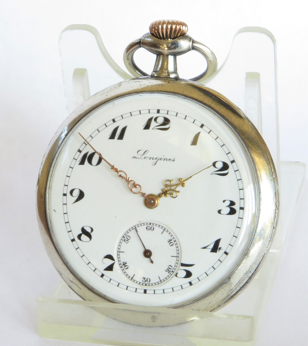 Antique Longines pocket watch, 1907