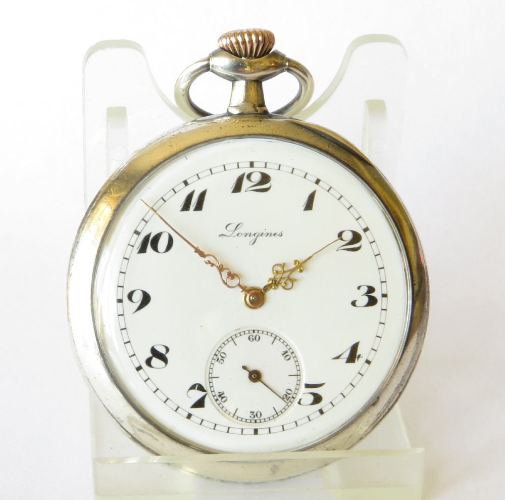 Antique Longines pocket watch, 1907 View II