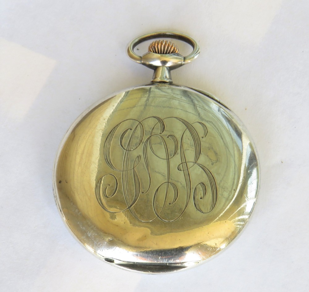 Antique Longines pocket watch, 1907 View VI