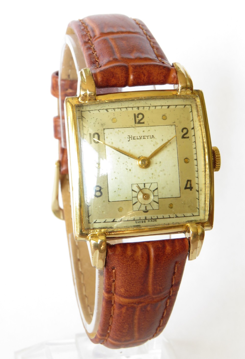 Gents 1940s Helvetia wrist watch View II