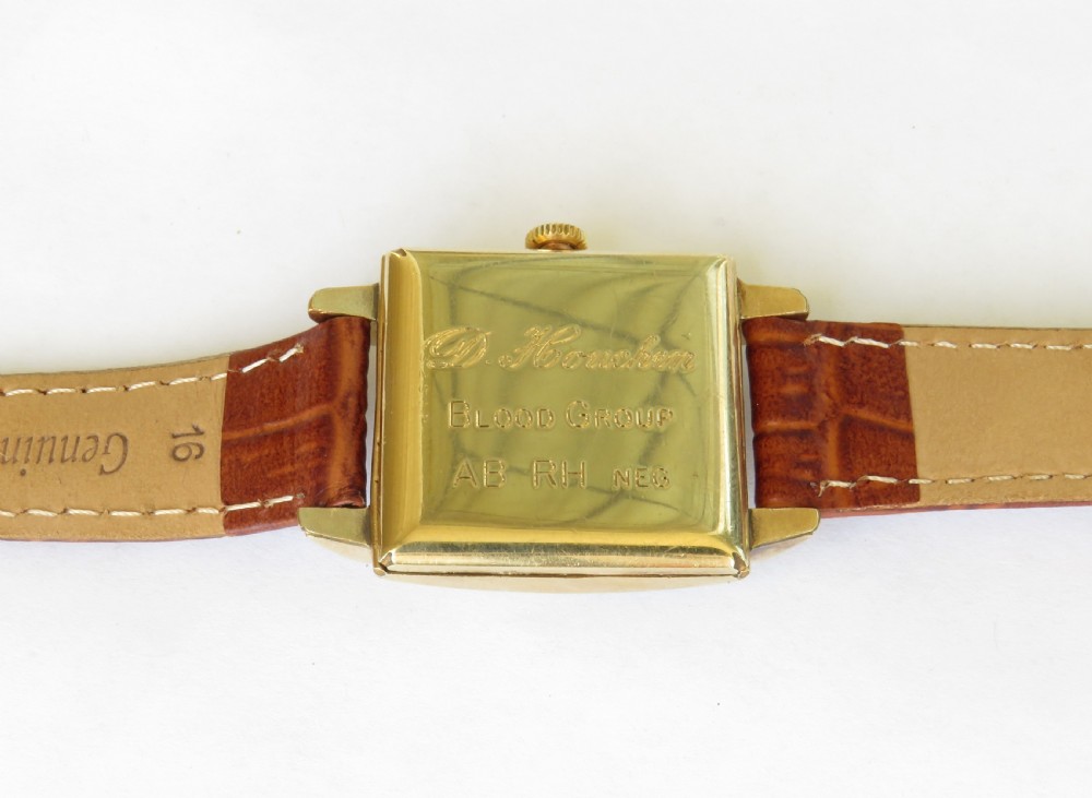 Gents 1940s Helvetia wrist watch View V