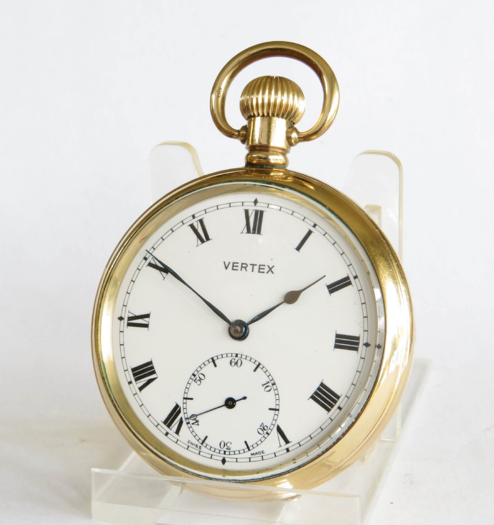 1940s Vertex Revue pocket watch for British Rail