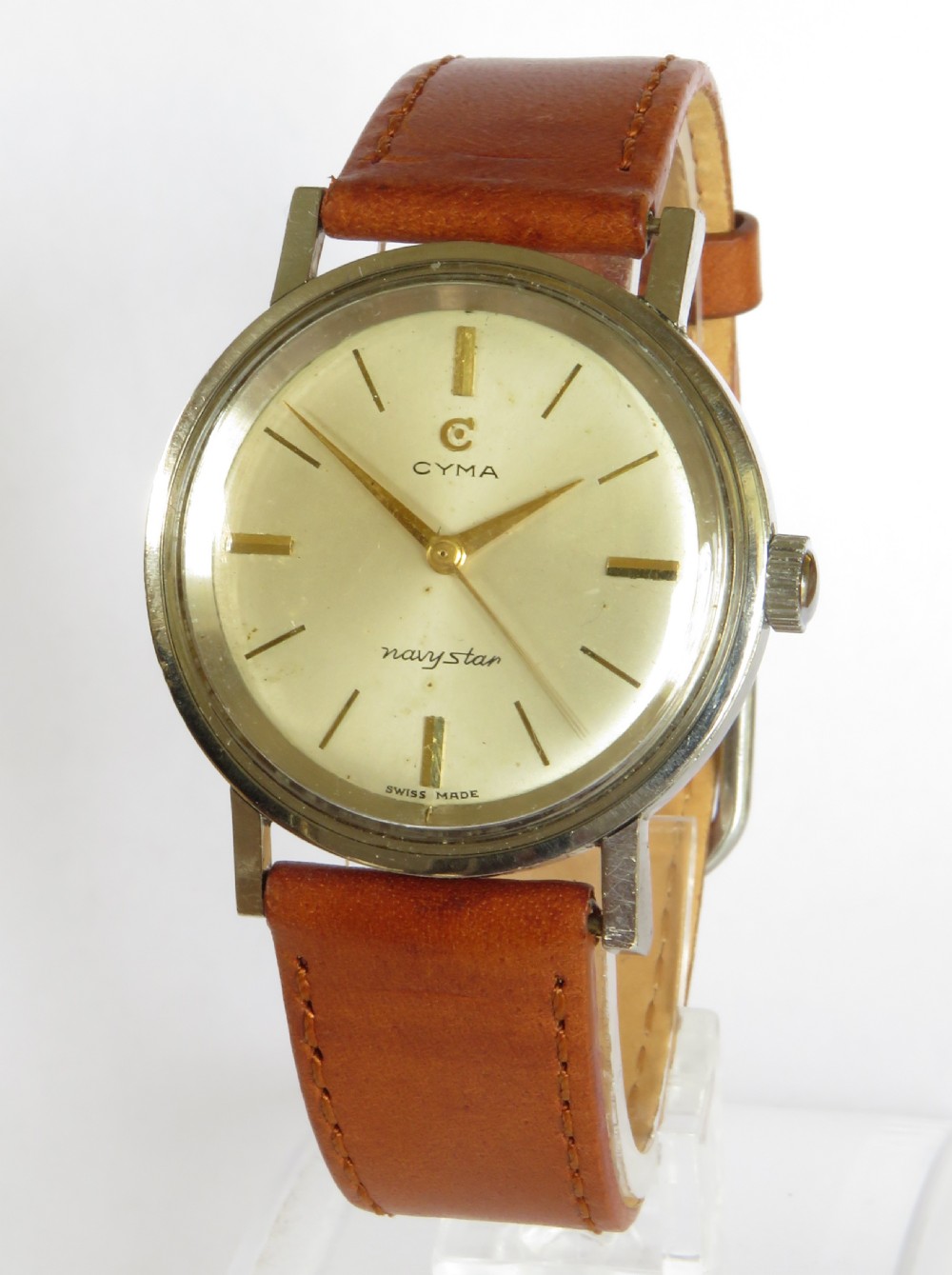 Gents 1950s Cyma Navystar wristwatch