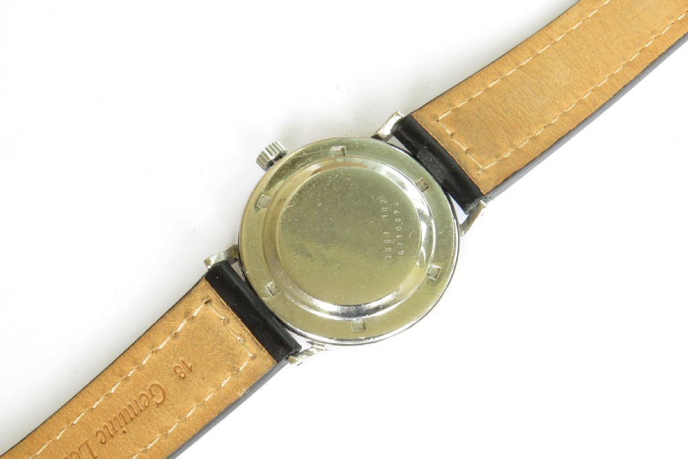 Gents 1960s Certina Blue Ribbon automatic watch View IV