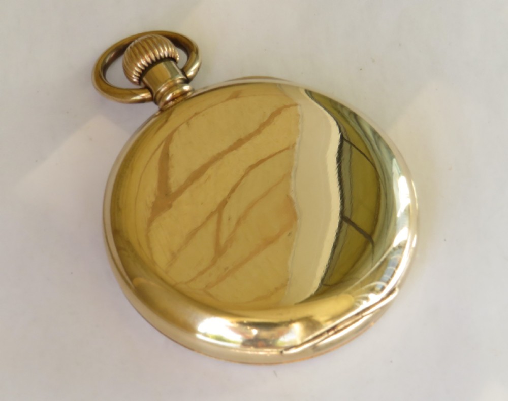 Antique 1920s Swiss pocket watch View V