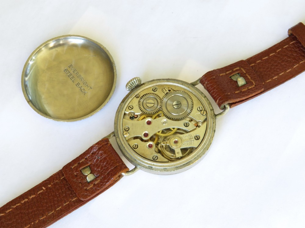 Gents 1920s West End Watch Co Secundus wrist watch View III