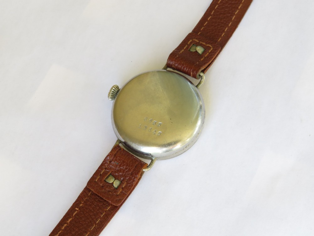 Gents 1920s West End Watch Co Secundus wrist watch View IV