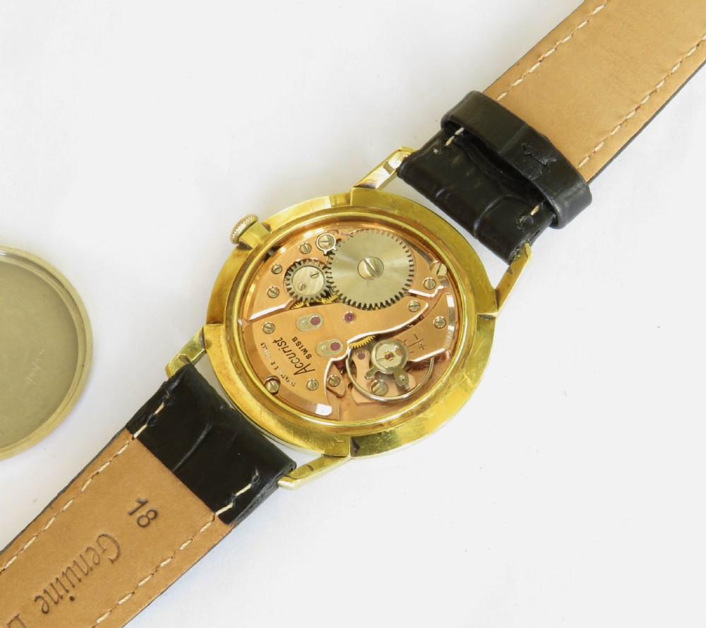 Gents 1960s Accurist wrist watch View V