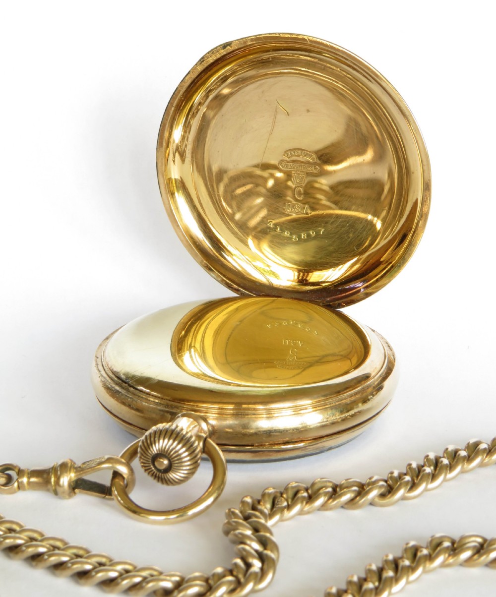 Antique Phenix pocket watch and chain View IV