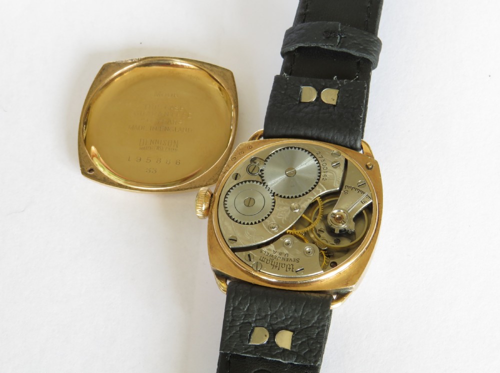 Gents Waltham wrist watch, 1931 View III