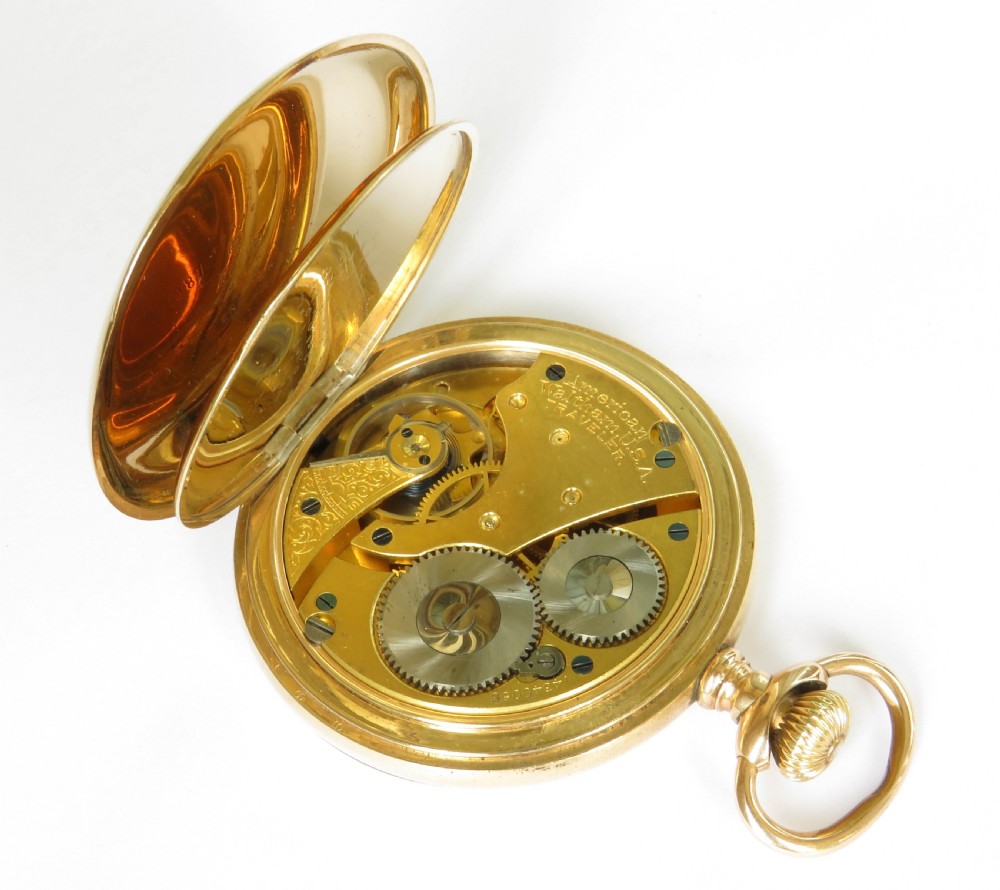 Waltham Traveler full hunter pocket watch, 1905 View III