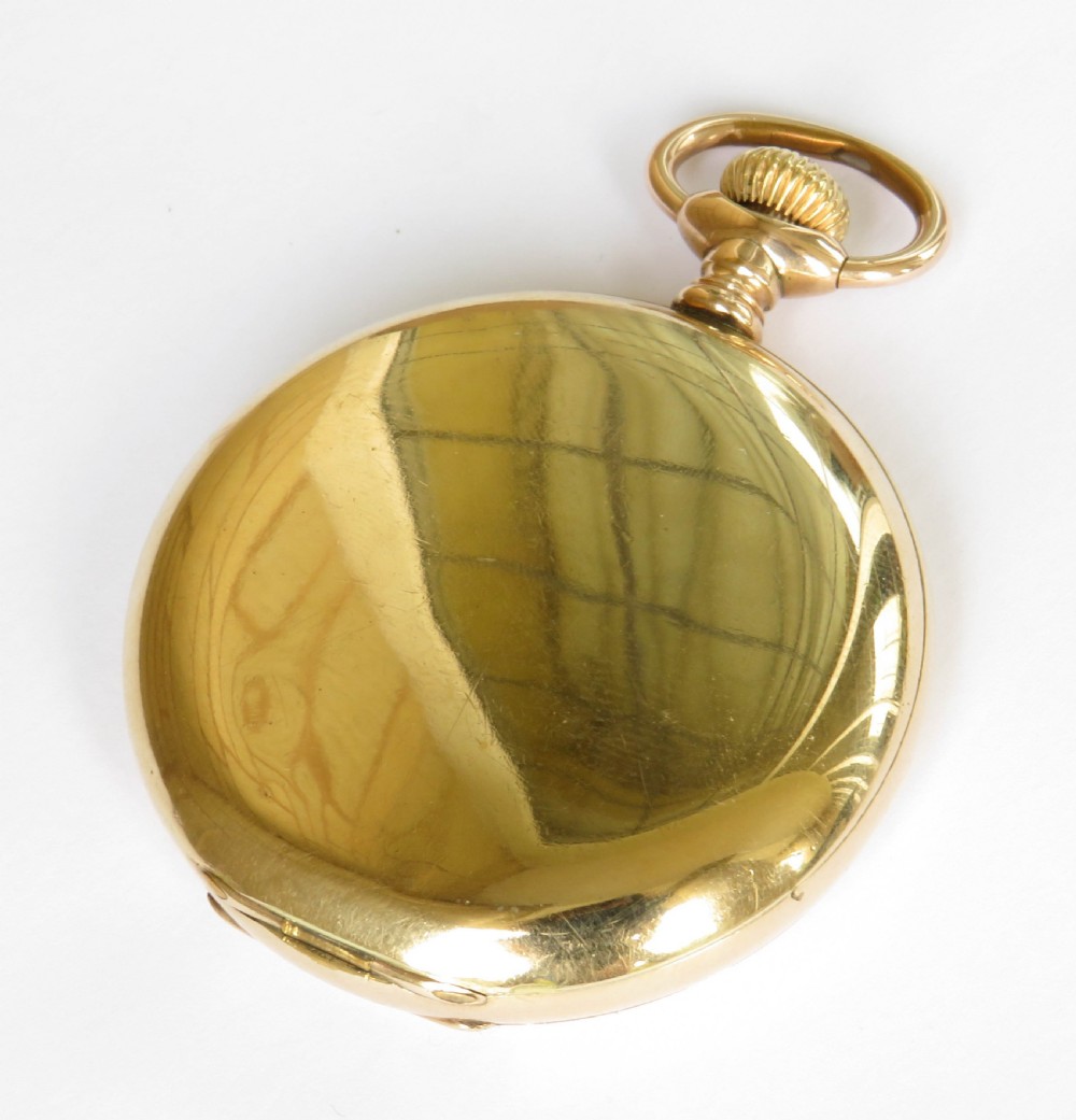Waltham Traveler full hunter pocket watch, 1905 View IV