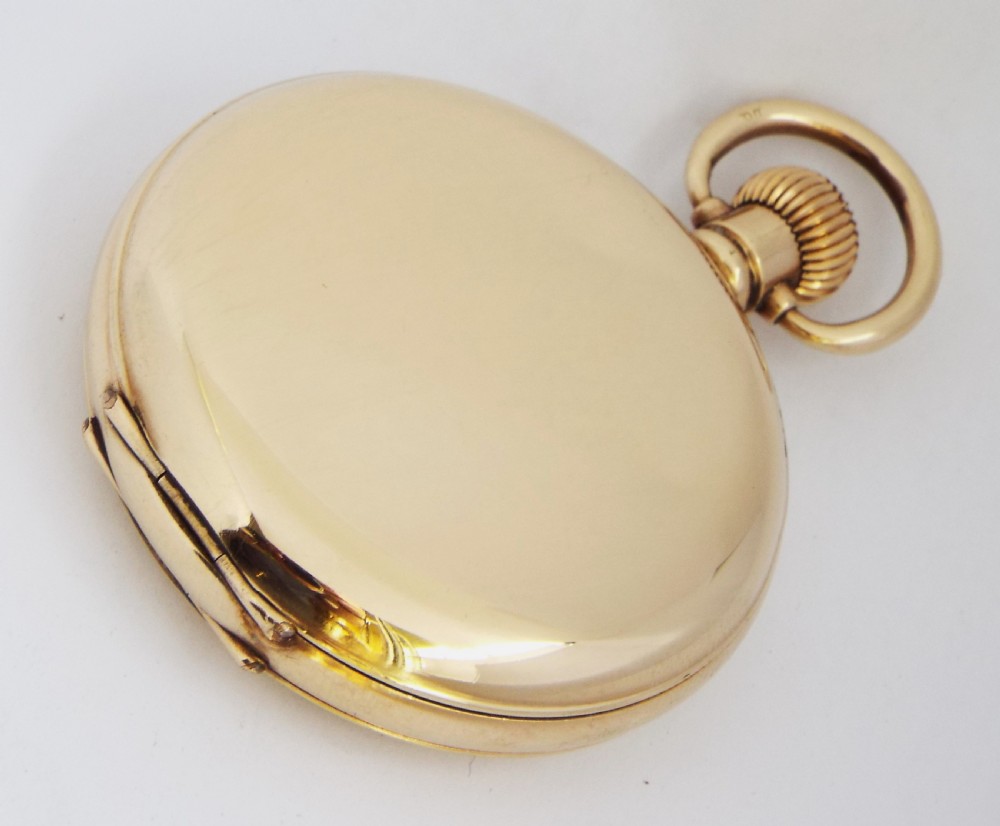 An early 20th Century full hunter pocket watch, “The Angus”. View II