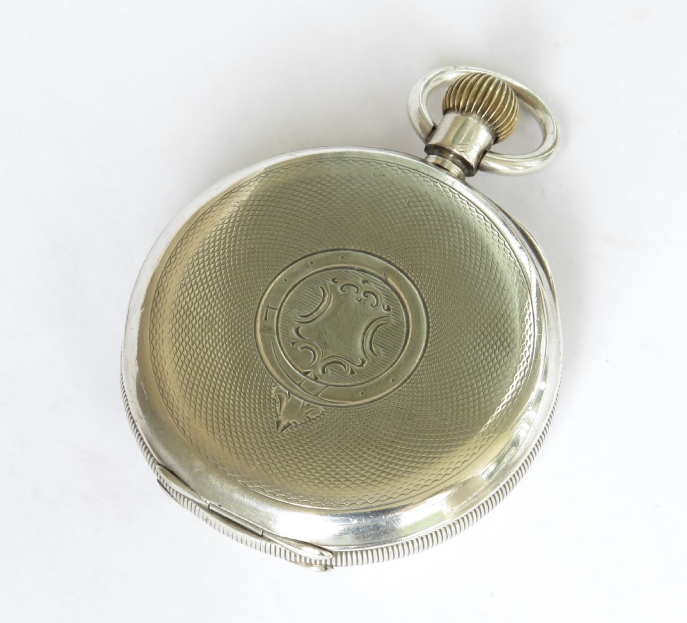 1903 silver Waltham pocket watch, Hopkins & Hopkins of Dublin View V