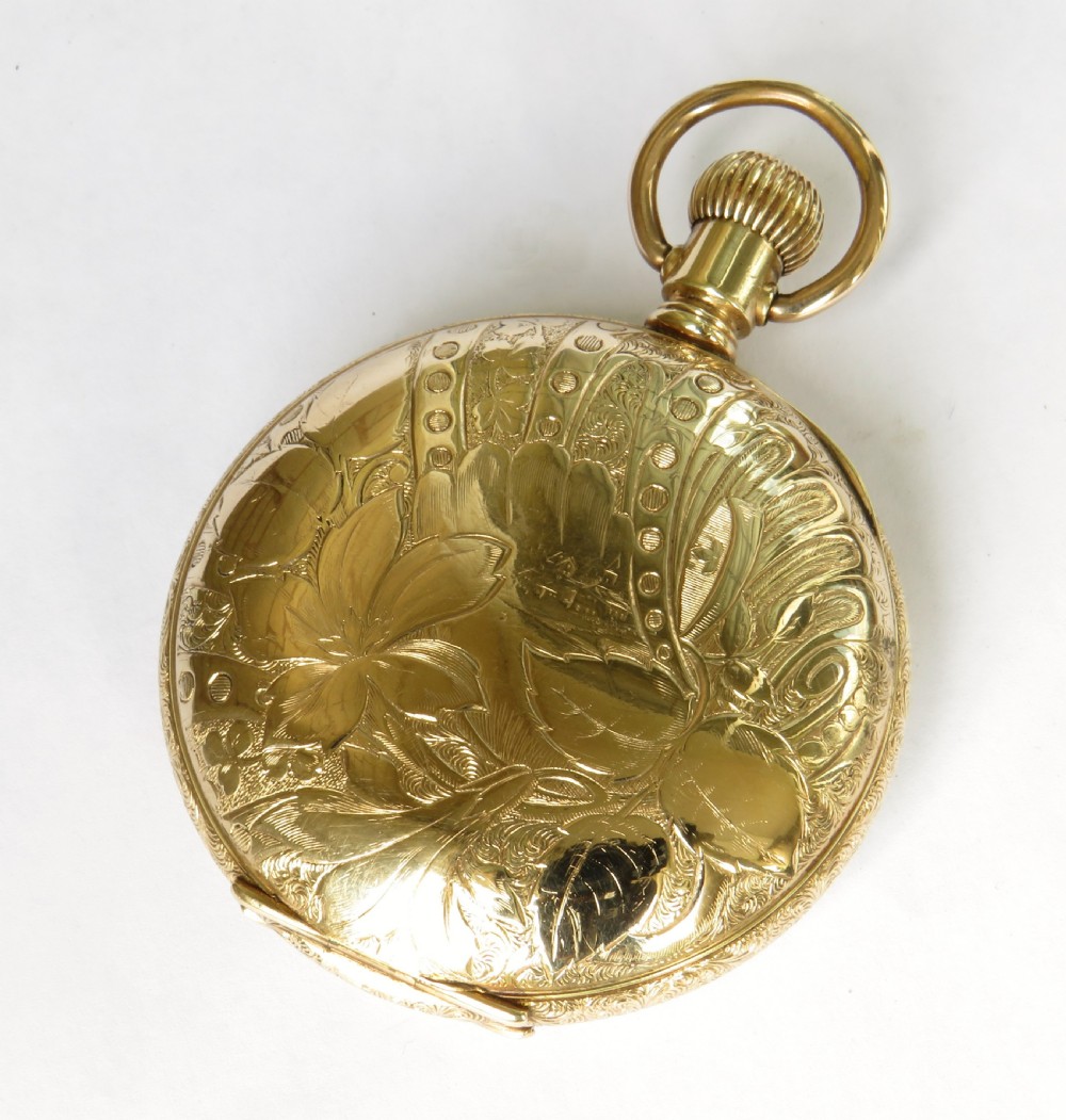 Antique Waltham P S Bartlett pocket watch View V