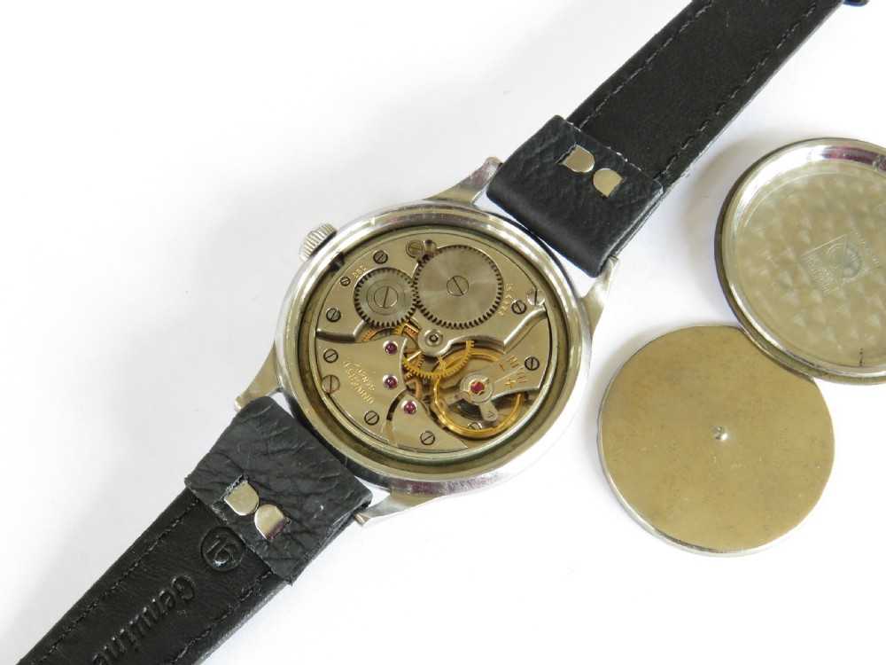 Gents WW2 Universal Geneve wrist watch View III