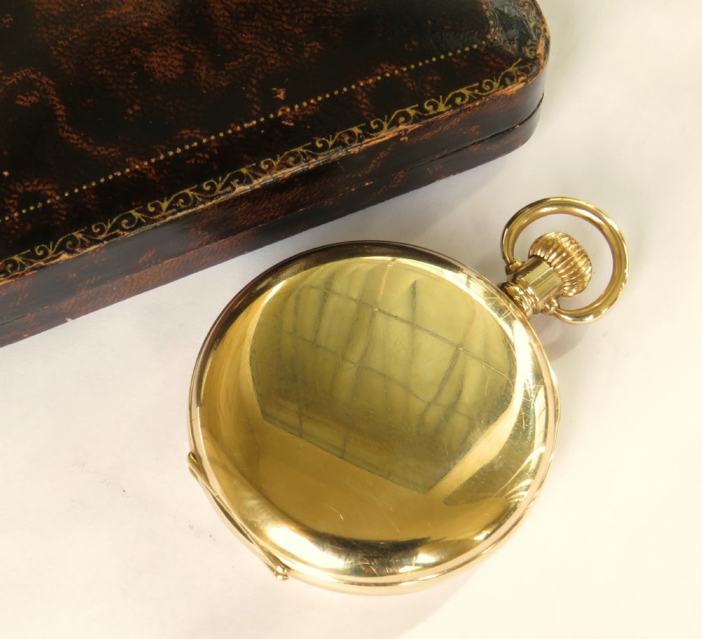 1930s Cyma half hunter pocket watch, military link View VI