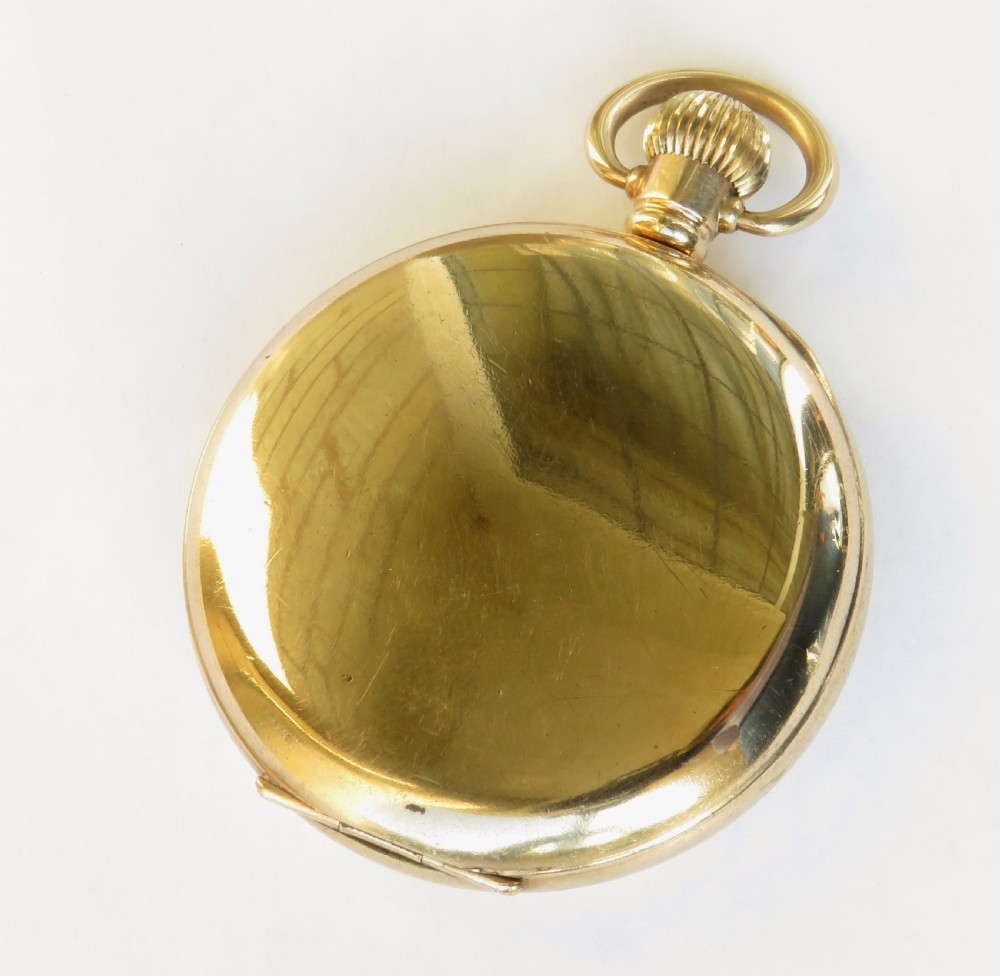1920s Buren stem winding pocket watch View V