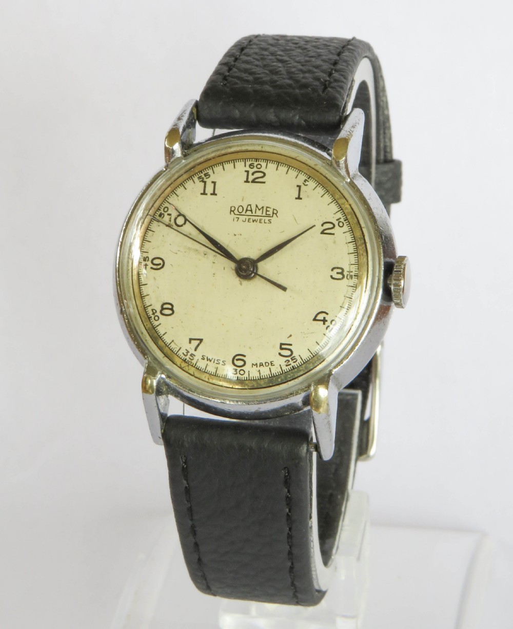 Gents 1950s Roamer wrist watch