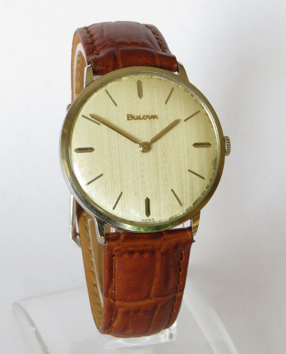 Gents Bulova wrist watch, 1964 View II