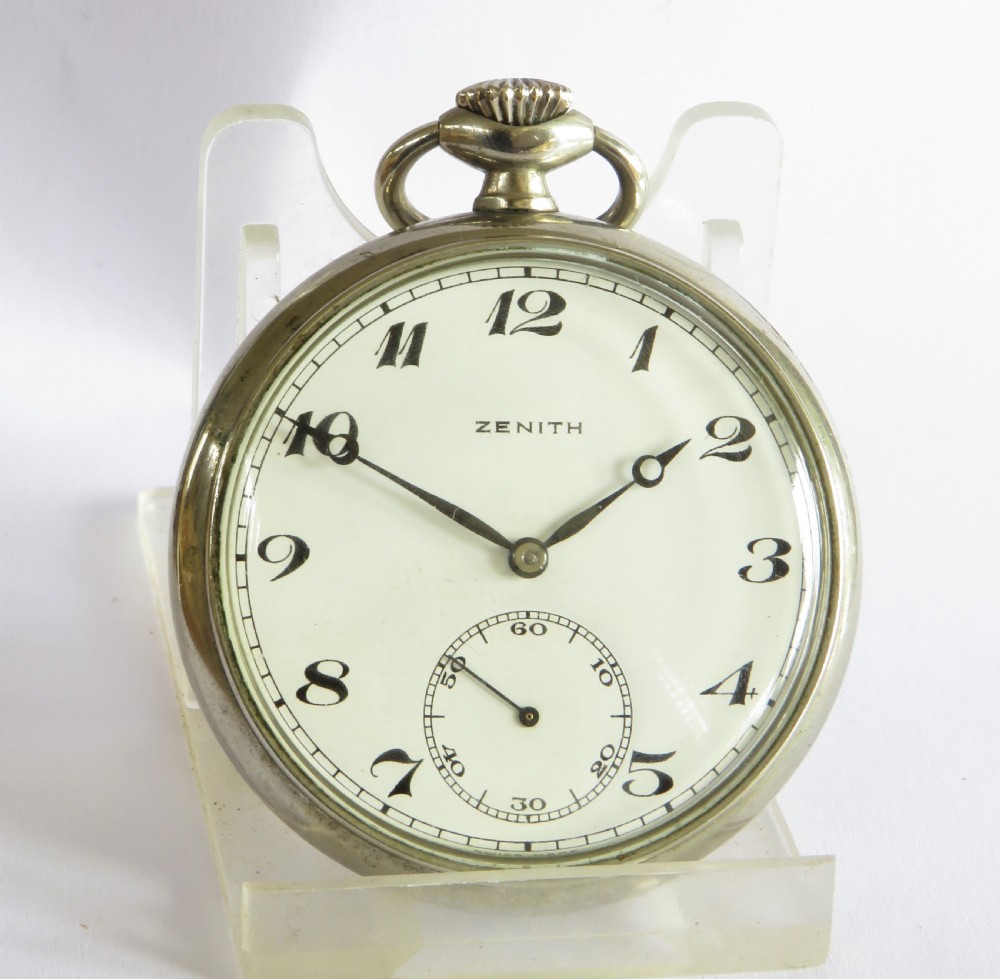 Antique Zenith pocket watch View II