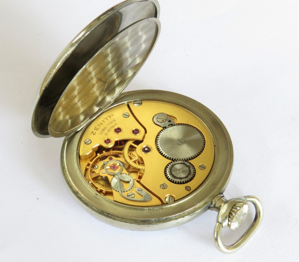 Antique Zenith pocket watch View III