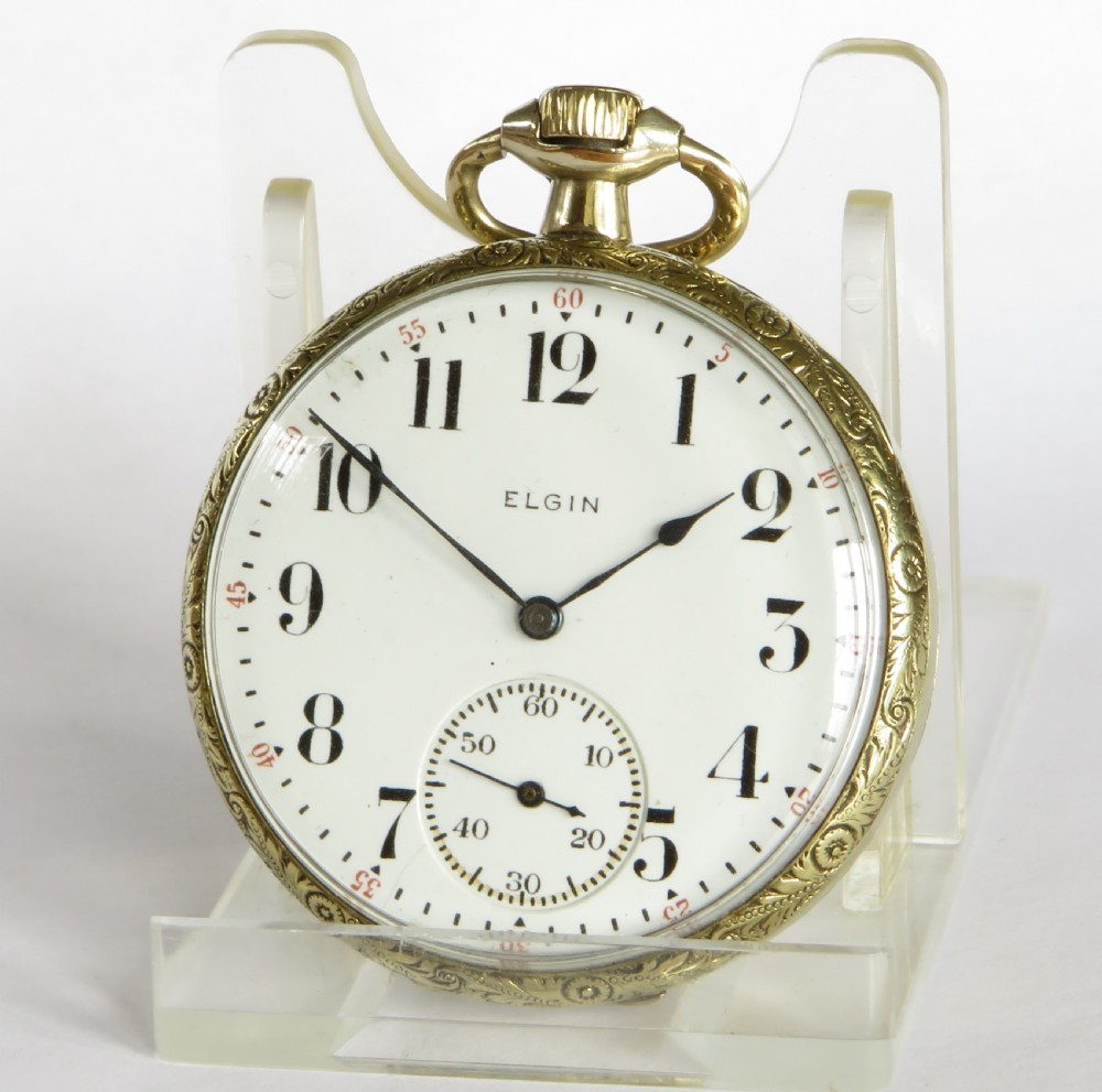 Antique Elgin pocket watch, 1912