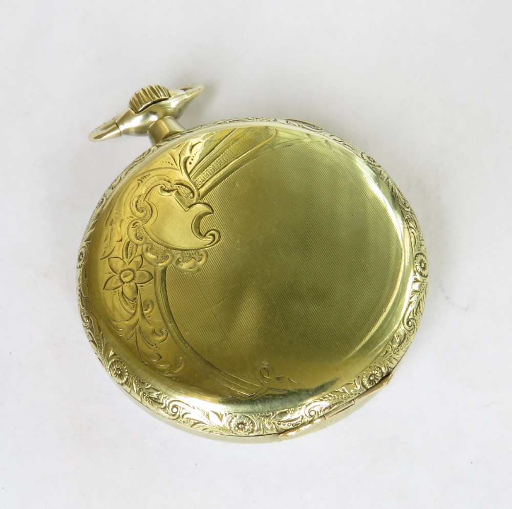 Antique Elgin pocket watch, 1912 View V
