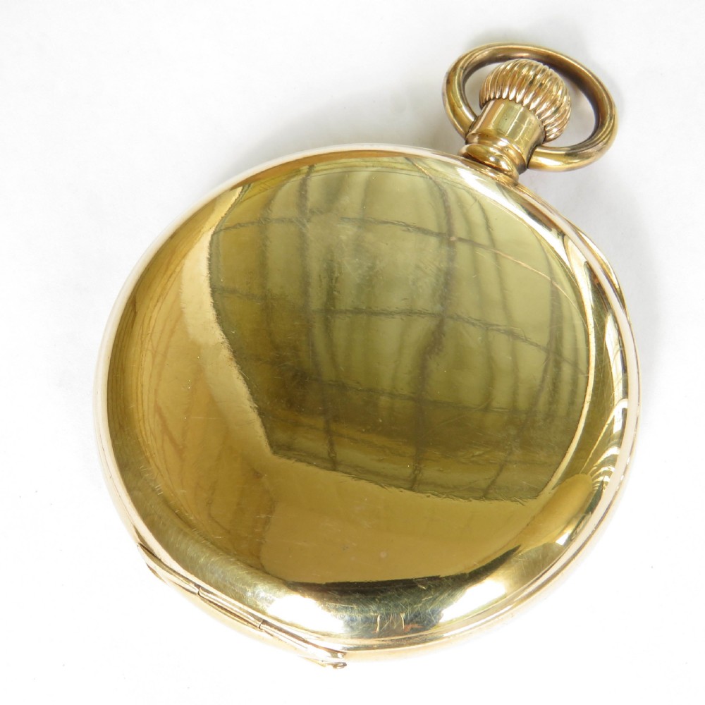 Antique Waltham Traveler full hunter pocket watch View V