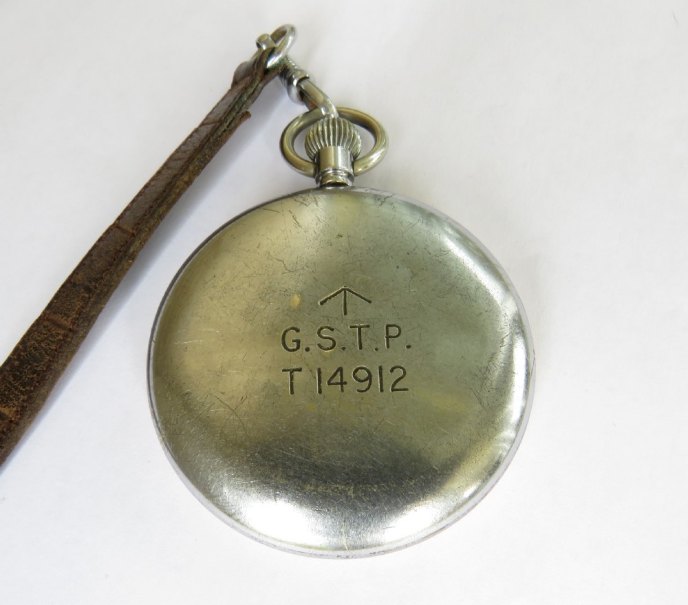 1940s Cyma military pocket watch View III